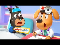 Listen to Your Doctor, Sheriff | Healthy Habit |Kids Cartoon | Sheriff Labrador | BabyBus