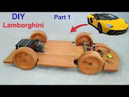 Making Lamborghini Aventador for my Son (Part 1)