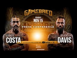 Gamebred BK MMA 8 - PRESS CONFERENCE