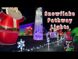 Snowflake Pathway Lights