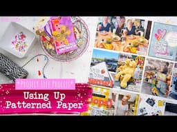 PROJECT LIFE PROCESS // Using Up Patterned Paper #scrapbooking #projectlife #scrapbooking