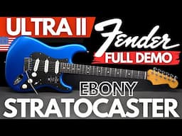 Fender American ULTRA II STRATOCASTER FULL DEMO