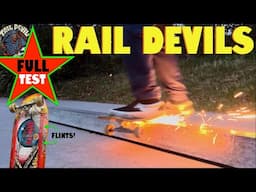 Crazy Sparking Deck Rails - Full Review & Test #skateboarding