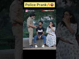 Fake Police Pr@nk on Couple😂 #ajgarbadmash #comedy #ytshorts