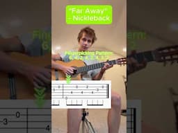 How to Play “Far Away” - Nickleback 🎸 #shorts #guitar