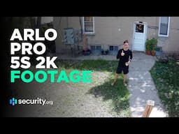 Arlo Pro 5S 2K Spotlight Camera | Sample Recordings