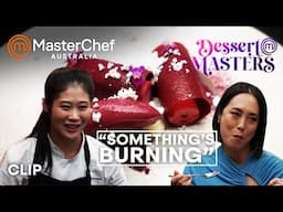 Jess Liemantara Cannot Rescue Her Tuiles | MasterChef Australia Dessert Masters | MasterChef World