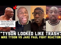 Mike Tyson Gets Put On BLAST Over Jake Paul Loss Shannon Sharpe Magic Johnson Reaction & More