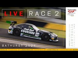 LIVE | Race 2 | Bathurst International | Fanatec GT Australia 2024