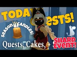 ALL Dailies - Season Candles, Quests, Treasure Cakes, and Shard Event - Hidden Forest Nov 20