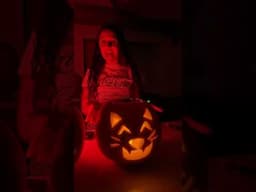 Getting spooky in the kitchen #halloween #pumpkin #pumpkincarving #funfamilythree