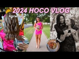 2024 HOCO VLOG + GRWM 👑💐