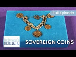 A Pretty Gold Bracelet with a Full and a Half Sovereign | Dickinson's Real Deal | S15 E11