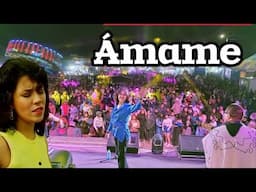 Ámame | Cumbia Andina con la voz original de Mónica Reséndiz La Reina Andina 🪈✨en vivo.