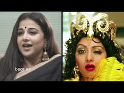 Vidya Balan Choosing Sridevi over Madhuri Dixit saying she worships Sridevi