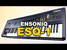 ENSONIQ ESQ-1 - Synth Demo | Sounds, Patches & Presets