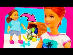 Vlog da Barbie: Barbie Blogueira Vira Babá!