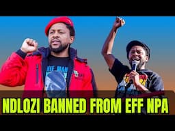 Dr Mbuyiseni Ndlozi Allegedly BANNED from EFF Conference. Is it the end for Ndlozi?