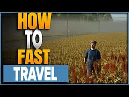 How To Fast Travel In Farming Sim 25