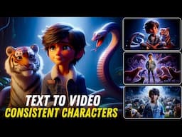 Create AI Animated Stories  with Consistent Characters - Secret Unveiled!