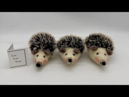 Needle Felting - Hedgehog Tutorial