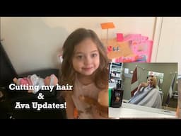 Vlog 48// Updates on Ava and Cutting my hair!!