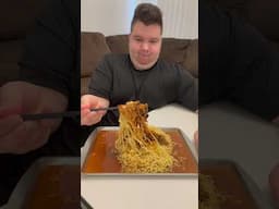 Eating EXTREME SPICY noodles.... 🥵💀