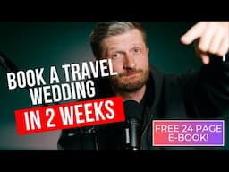 How to Book a Travel Wedding in 2 Weeks