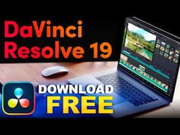 How to download Davinci Resolve 19 FREE | Tutorial for beginners