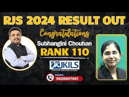 RJS 2024 Result: Rank 110 Shubhangini Chouhan- JKILS Institute’s Success Story!