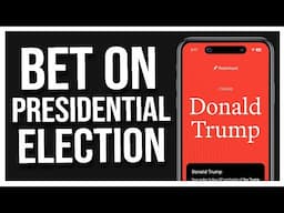 How to BET on Election Robinhood - 2024 Presidential Election