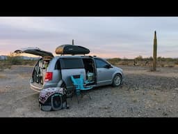 I Cried On My First Day Back in Quartzsite, AZ 🌵 | Solo Female Van Life Adventures