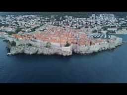 3rd Old Town Dubrovnik BY DRONE!  Great Arial View!  - Dubrovnik Croatia - ECTV