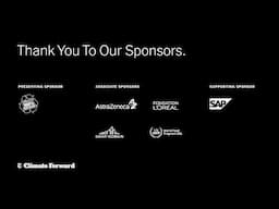 Climate Forward 2024 | Thank You To Our Sponsors