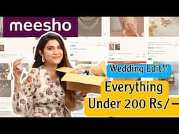 😍MEESHO WEDDING EDIT - Jewellery You Must Buy Under 200/- Rs Only | Super Style Tips