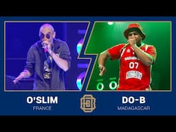 Vocal Scratching 🇫🇷 O'Slim vs Do-B 🇲🇬 Beatbox Battle World Championship - Final