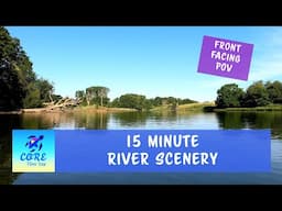 Rowing Machine 4K Scenery 15 Minutes FPOV River Hamble