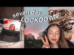 Back in LOCKDOWN!! Here's how i spent the week