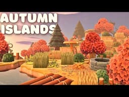 The Most INSPIRING Autumn Islands in ACNH 🍂