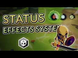 How to create a Status effect system (Modular and Customizable) | Unity Tutorial