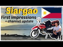 SIARGAO: First Impressions - Vegan Bisdak Update