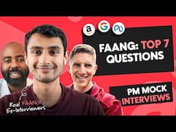 7 product manager BEHAVIORAL questions: watch FAANG PMs answer