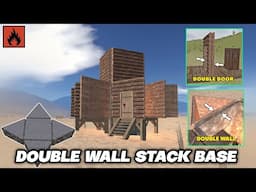 HOW TO MAKE DOUBLE WALL STACK BASE IN OXIDE | OXIDE SURVIVAL ISLAND