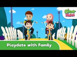 Playdate with Families | Islamic Series & Songs For Kids | Omar & Hana English