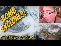 Bomb Cyclone?! Oroville Update 19 Nov 2024