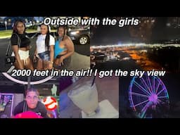 Weekly Vlog: I went 2000 feet in the sky!! I rode a bike for the first time. Out with the girls