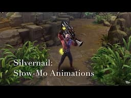 Vainglory | NEW HERO SILVERNAIL SLOW MOTION GAMEPLAY | ALL ABILITIES AND ANIMATIONS IN 1080p HD