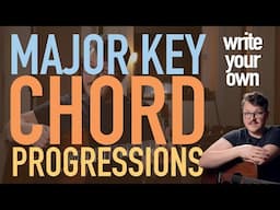 Turn a Major Scale into CHORD PROGRESSIONS: The easy way