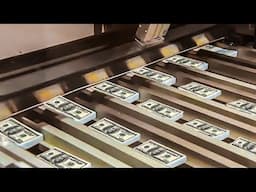 Amazing US Dollars Printing & Manufacturing Process. Perfect Money Production Technology