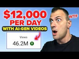 Make $12,000 a Day with AI-generated Videos FOR FREE | How to Make Music Marble Ball Videos